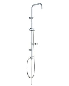 База для душевой системы без смесителя и леек OneLife OL-BAR1cr, хром