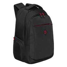 Рюкзак Grizzly школьный для мальчика RQ-310-2 2 черный - красный