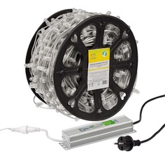 Гирлянда «Led Клип-лайт» 12 V, прозрачный ПВХ, 150 мм, цвет диодов белый Neon Night