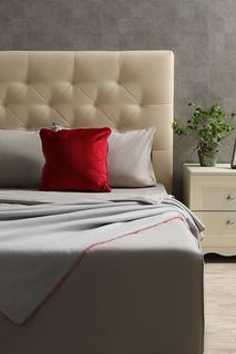 7283643 Плед COINCASA (серый) (130х170) No Brand