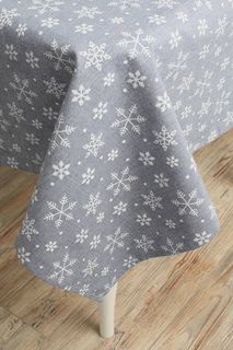 7282572 скатерть COINCASA (деним) (140х140 см) No Brand