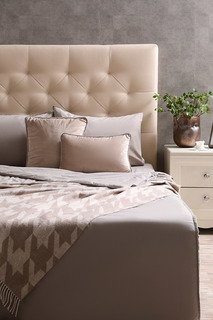 7268975 Плед COINCASA (бежевый) (130х170 см) No Brand