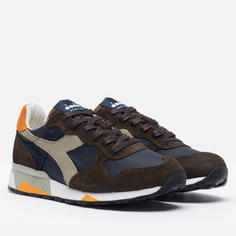 Мужские кроссовки Diadora Heritage Trident 90 Ristop коричневый, размер 44.5 EU