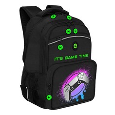 Рюкзак школьный Grizzly RB-354-5 /1 черный