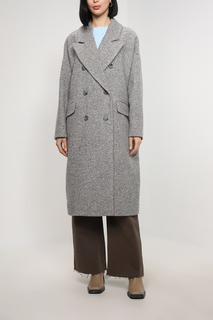 Пальто женское Belucci BL23016192-014 серое 48 RU