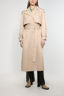 Тренч женский Belucci BL23026173-017 бежевый 48 RU