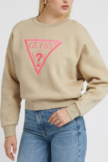 Свитшот женский Guess W3RQ04 K9Z21 бежевый L