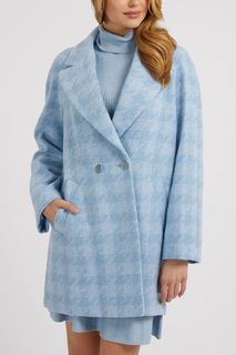 Пальто женское Guess W3RL13 WF5I0 голубое L