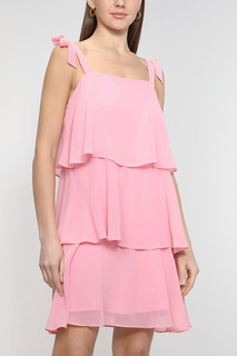 Платье женское Naf Naf XENR16 розовое 36 EU