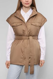 Утепленный жилет женский s.Oliver 120.12.202.16.155.2110274 коричневый XL