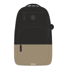 Рюкзак Grizzly RD-341-2 /1 черный-бежевый