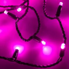 Уличная светодиодная гирлянда Ardecoled нить 230V розовый/белый Pink 025807