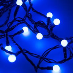 Уличная светодиодная гирлянда Ardecoled шарики 230V синий Blue 025576