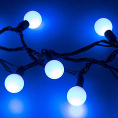 Уличная светодиодная гирлянда Ardecoled шарики 230V синий