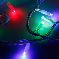 Уличная светодиодная гирлянда Ardecoled нить 230V разноцветный RGB 025823