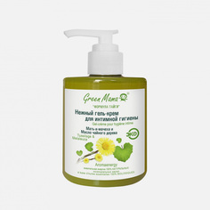 Гель-крем для интимной гигиены GREEN MAMA Мать-и-мачеха и чайное дерево, 300 мл