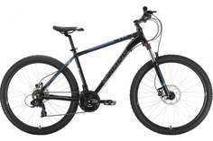 Велосипед Stark Hunter 27.2 HD 2022 20" черный/голубой