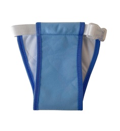 Трусы для собак OSSO Fashion многоразовые, голубые, размер М