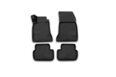 Коврики 3D в салон MERCEDES-BENZ B-Class W246, 2011-, 4 шт. (полиуретан) Element