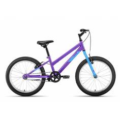 Велосипед Altair MTB HT Low 2022 10.5" фиолетовый/голубой
