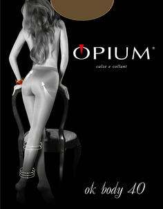 Колготки женские Opium OKbody40bronzo2 коричневые 2