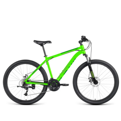 Велосипед Forward Katana 27,5 D 2023 18" ярко-зеленый/серый