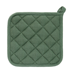 BY COLLECTION Прихватка 20х20см, 100% хлопок, зеленый