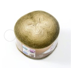 Пряжа Angora Gold ombre batik 20% шерсть, 80% акрил 825м/150гр (7355) Alize