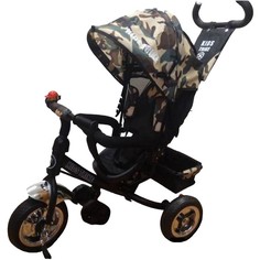 Велосипед 3-х кол. KIDS TRIKE E10 10/8 (Пластик. колеса) ХАКИ 1 шт.