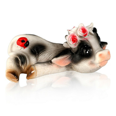 Сувенир Artus Новый Год Лежащая коровка с божьей коровкой 7,5x5,5 см DP00206