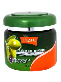 Маска Lolane для сухих и поврежденных волос Масло Жожоба и Шёлковый протеин
