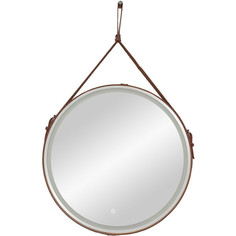 Зеркало Art&Max Milan 65 коричневый ремень AM-Mil-650-DS-F-Brown