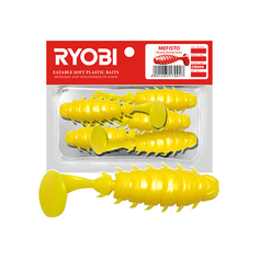 Мягкая силиконовая приманка риппер Ryobi MEFISTO (48mm), CN004 (sweet melon), 5 шт.