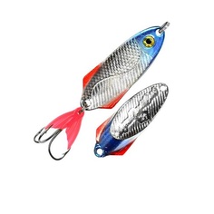 Блесна для рыбалки AQUA NORD CAST 11,0g, 06 (серебро, красный и синий металлик), 1шт.
