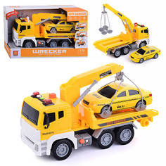 Машина WY831A Спецтехника (свет, звук) в коробке Wen Yi