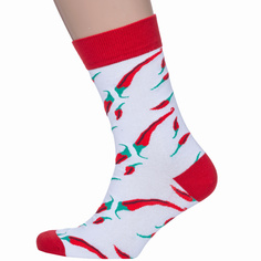 Носки унисекс Hobby Line 80153 белые 41-45