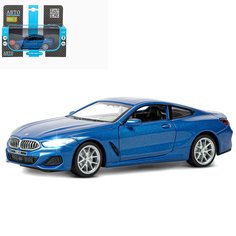 Машинка ТМ Автопанорама BMW M850i Coupe М1:35 синий JB1251499