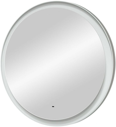 Зеркало круглое Art&Max Napoli 100 белое AM-Nap-1000-DS-F-White