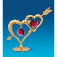 Фигурка декоративная crystal temptations, Сердце со стрелой, 9 см