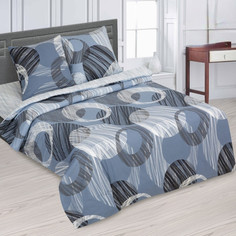 Постельное белье 1.5 спальное простынь на резинке поплин Сириус Арт Дизайн