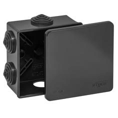 Коробка распределительная ОП 85х85х40мм УХЛ1 IP54 черн. Ruvinil 67040Ч ( 1шт. )