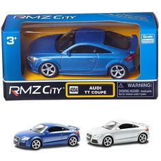 Машинка металлическая Uni-Fortune RMZ City 1:43 Audi TT Coupe без механиз., 1 шт в ассорт.