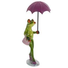Фигурка декоративная Лягушка, 9,5*9*23 см KSM-748716 Remeco Collection