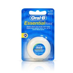 Нить зубная Oral-B Essential мятная, вощеная, 50 м