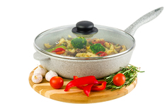 Сковорода универсальная Elan Gallery Гармония вкуса 28 см серый 120357