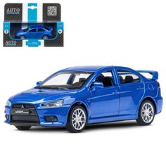 Машинка металлическая инерционная Автопанорама, Mitsubishi Lancer Evolution, JB1251578