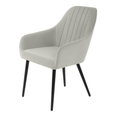 Стул для кухни Roombell Bronson светло- серый