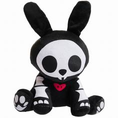 Мягкая игрушка ABtoys Skelanimals. Кролик черный, 20 см M4902