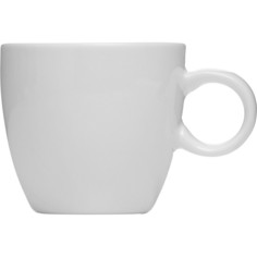 Чашка Kunstwerk кофейная 60мл 79х57х55мм фарфор белый