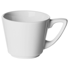 Чашка Steelite Монако Вайт кофейная 85мл 65х65х52мм фарфор белый